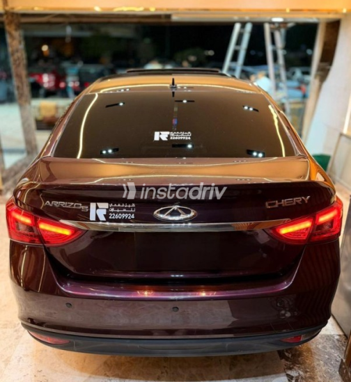 Chery Arrizo 5 2025 Dark Red Automatic Used for Sale in Nasr city - 4