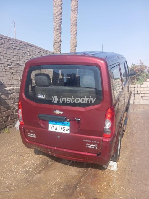 Chevrolet N200 2013 Dark Red Manual Used for Sale in Cairo - 3