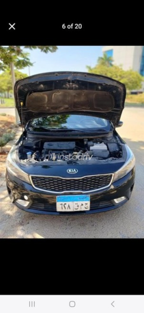 Kia Cerato 2017 White Automatic Used for Sale in Greater Cairo ( Cairo + Giza) - 3
