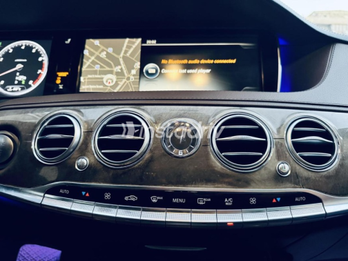 مرسيدس S 400 2015 أسود أوتوماتيك مستعملة للبيع في مصر الجديدة - 8