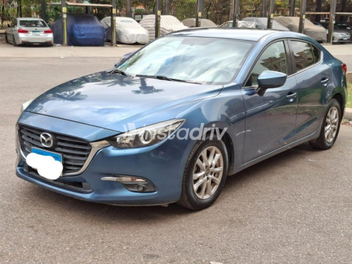 Mazda 3 2019 Dark Blue Automatic Used for Sale in Heliopolis - 10