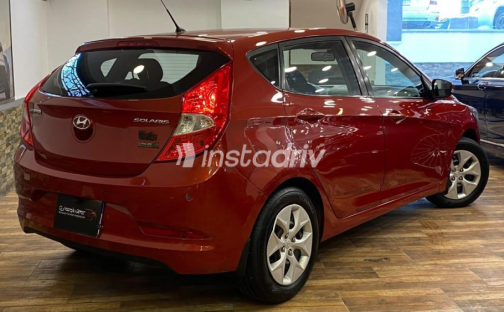 Hyundai Solaris 2017 Red Automatic Used for Sale in Heliopolis - 5