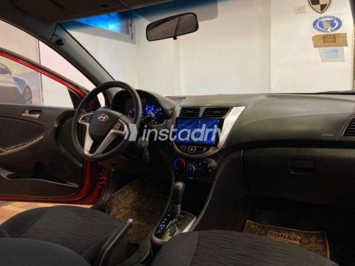 Hyundai Solaris 2017 Red Automatic Used for Sale in Heliopolis - 7