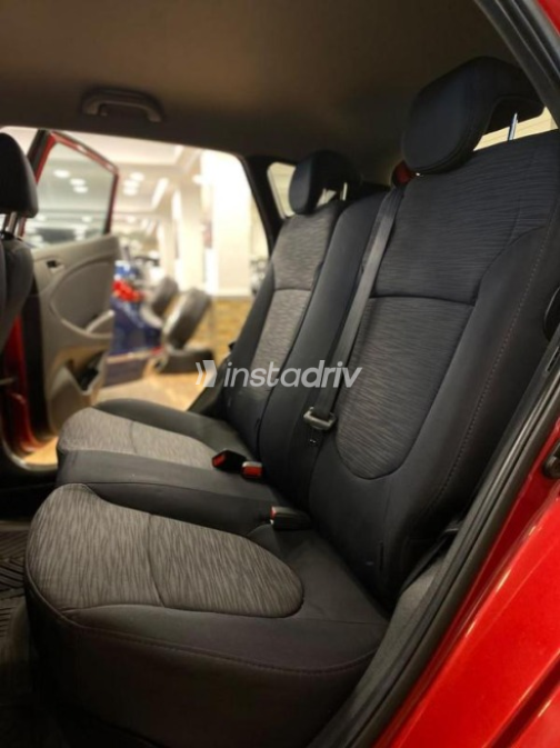 Hyundai Solaris 2017 Red Automatic Used for Sale in Heliopolis - 8