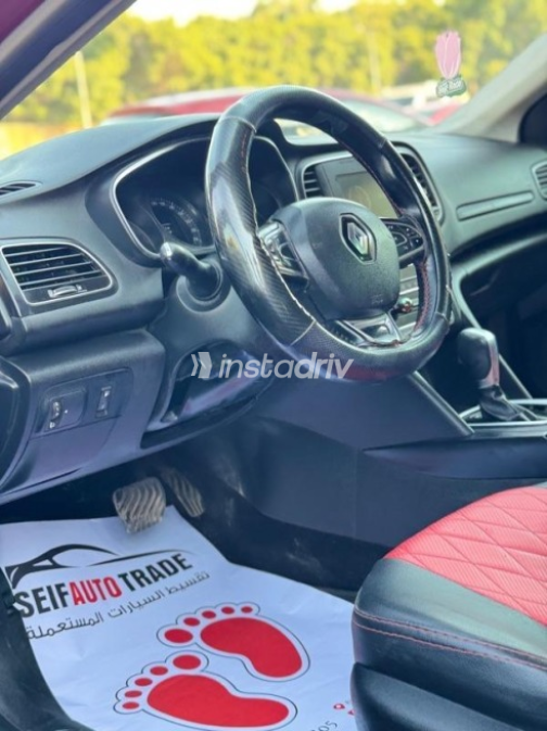 Renault Megane 2018 Dark Red Automatic Used for Sale in Heliopolis - 2