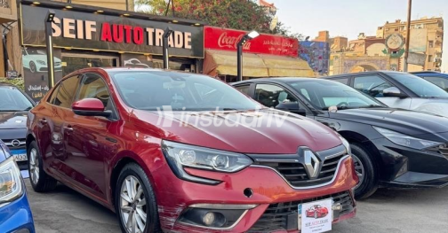 Renault Megane 2018 Dark Red Automatic Used for Sale in Heliopolis - 4
