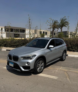 BMW X1 2019 Silver Automatic Used for Sale in Cairo