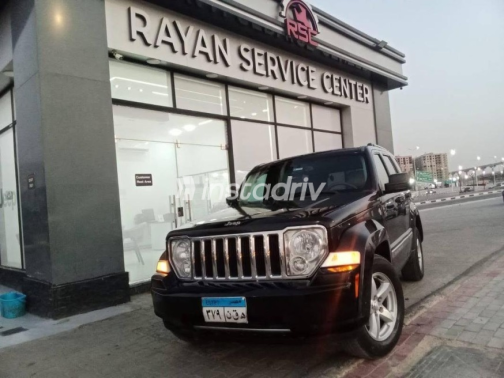 Jeep Cherokee 2010 Black Automatic Used for Sale in Nasr city - 1