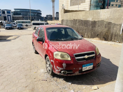 Chevrolet Aveo 2011 Red Manual Used for Sale in Greater Cairo ( Cairo + Giza) - 1