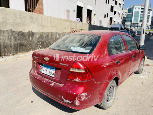 Chevrolet Aveo 2011 Red Manual Used for Sale in Greater Cairo ( Cairo + Giza) - 2