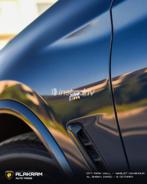 BMW X4M 2024 Dark Blue Automatic Used for Sale in 6 October - 6