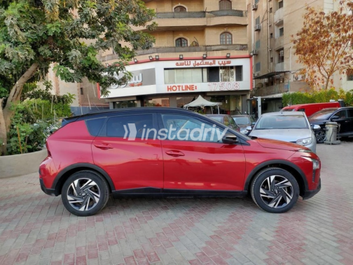 Hyundai Bayon 2022 Red Automatic Used for Sale in Maadi - 3