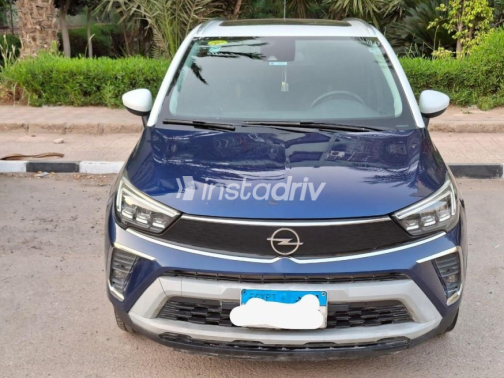 Opel Crossland 2021 Dark Blue Automatic Used for Sale in Heliopolis - 3