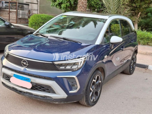 Opel Crossland 2021 Dark Blue Automatic Used for Sale in Heliopolis - 4