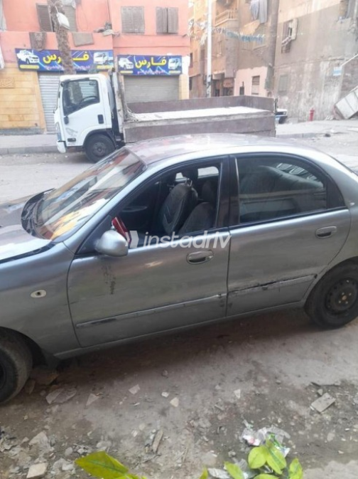 Chevrolet Lanos 2010 Dark Gray Manual Used for Sale in Cairo - 1