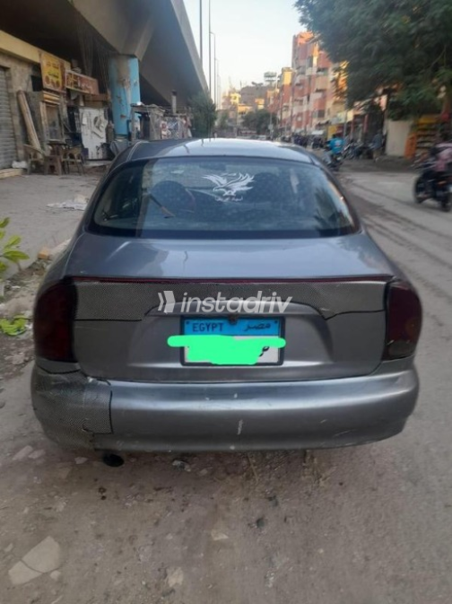 Chevrolet Lanos 2010 Dark Gray Manual Used for Sale in Cairo - 2