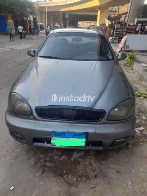 Chevrolet Lanos 2010 Dark Gray Manual Used for Sale in Cairo - 3