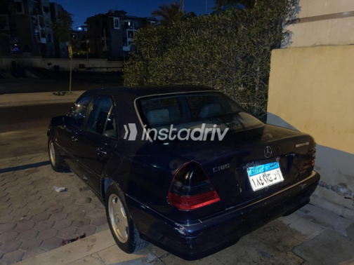 Mercedes C 180 1999 Dark Blue Automatic Used for Sale in Cairo - 1
