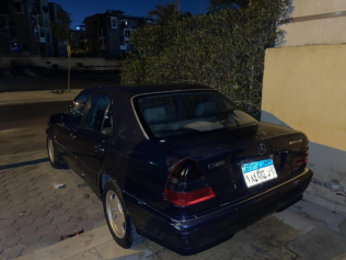 Mercedes C 180 1999 Dark Blue Automatic Used for Sale in Cairo