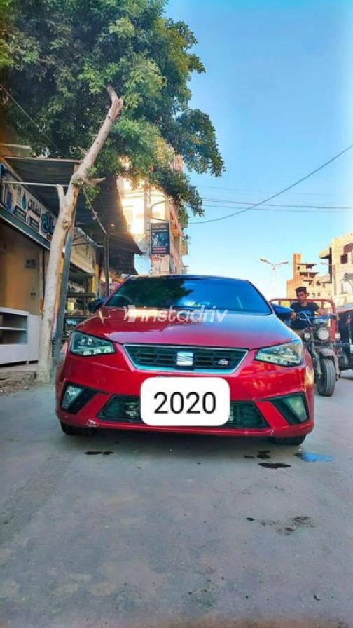 Seat Ibiza 2020 Dark Red Automatic Used for Sale in Greater Cairo ( Cairo + Giza) - 1