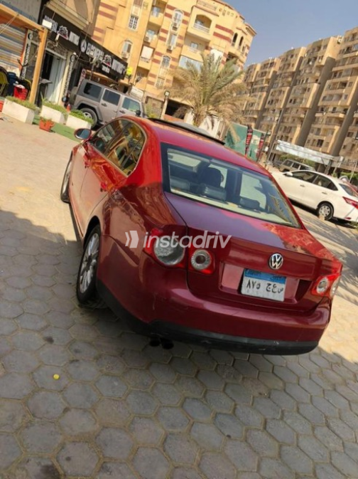 Volkswagen Jetta 2008 Red Automatic Used for Sale in Mokattam - 9