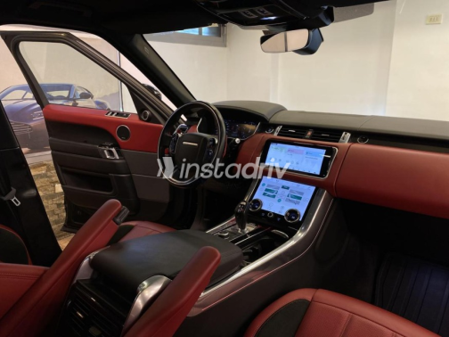 لاند روفر رنج روفر سبورت 2021 أسود أوتوماتيك مستعملة للبيع في القاهرة - 8