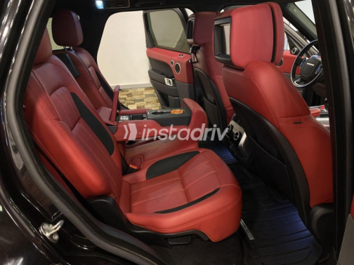 لاند روفر رنج روفر سبورت 2021 أسود أوتوماتيك مستعملة للبيع في القاهرة - 9