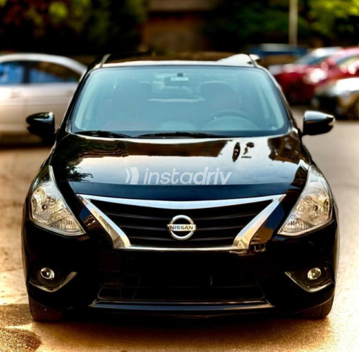 Nissan Sunny 2020 Black Automatic Used for Sale in Mohandessin - 1
