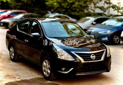 Nissan Sunny 2020 Black Automatic Used for Sale in Mohandessin - 3