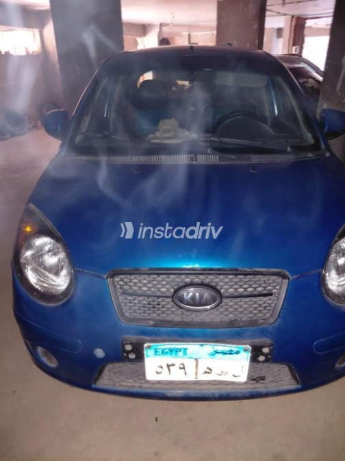 Kia Picanto 2008 Blue Automatic Used for Sale in Maadi - 1