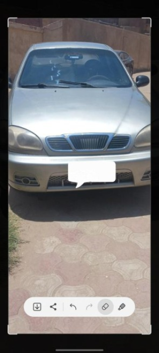 Daewoo Lanos 1999 White Manual Used for Sale in Menouf