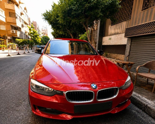 بي ام دبليو 316 2014 أحمر أوتوماتيك مستعملة للبيع في المهندسين - 1