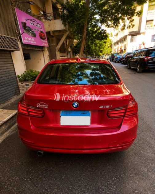 بي ام دبليو 316 2014 أحمر أوتوماتيك مستعملة للبيع في المهندسين - 2