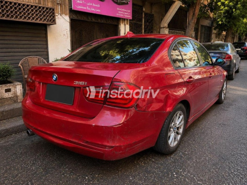 بي ام دبليو 316 2014 أحمر أوتوماتيك مستعملة للبيع في المهندسين - 4