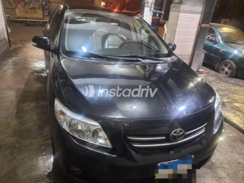 Toyota Corolla Cross 2010 Black Automatic Used for Sale in Tanta - 1