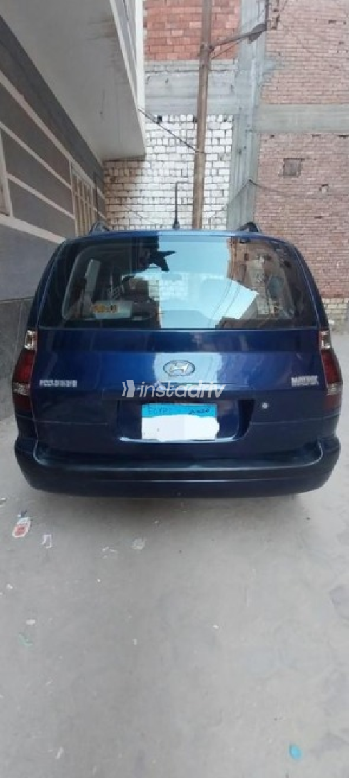 Hyundai Matrix 2007 Dark Blue Automatic Used for Sale in El Minya - 4