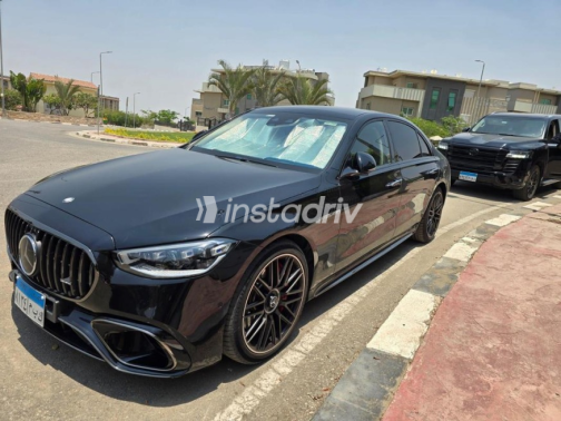 Mercedes S 63 AMG 2025 Black Automatic Used for Sale in Cairo - 2