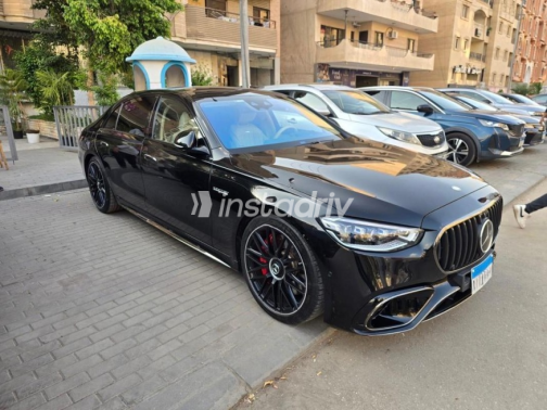 Mercedes S 63 AMG 2025 Black Automatic Used for Sale in Cairo - 7