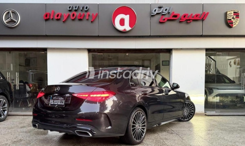 Mercedes C 200 2023 Black Automatic Used for Sale in Nasr city - 2