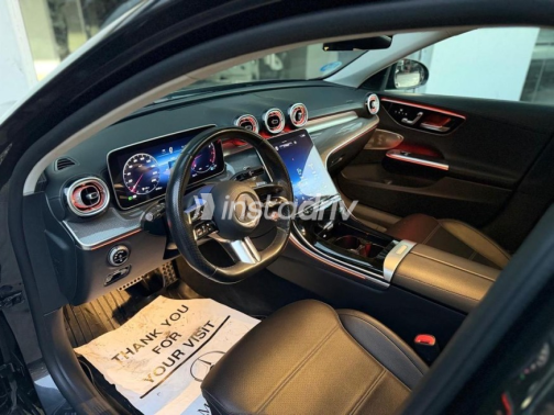 Mercedes C 200 2023 Black Automatic Used for Sale in Nasr city - 3