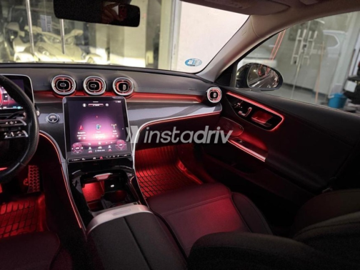 Mercedes C 200 2023 Black Automatic Used for Sale in Nasr city - 9