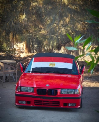 BMW 316 1995 Red Automatic Used for Sale in Kafr el-Sheikh