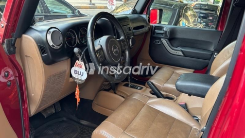 Jeep Wrangler 2014 Dark Red Automatic Used for Sale in Mohandessin - 5