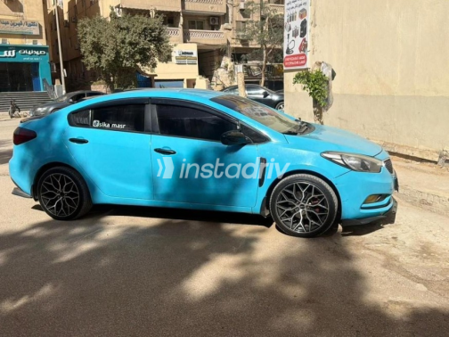 كيا سيراتو 2014 سماوي أوتوماتيك مستعملة للبيع في الجيزة - 1