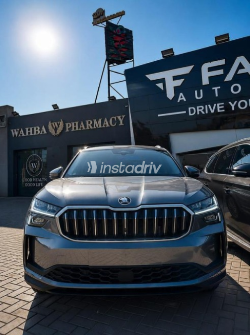 Skoda Kodiaq 2025 Gray Automatic Used for Sale in Sheikh Zayed City - 1