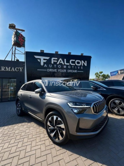 Skoda Kodiaq 2025 Gray Automatic Used for Sale in Sheikh Zayed City - 4
