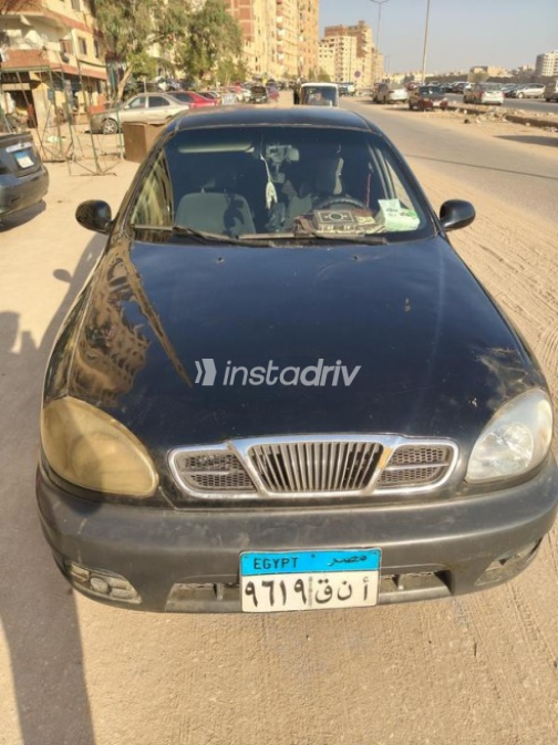 Chevrolet Lanos 2010 Black Manual Used for Sale in Nasr city - 1