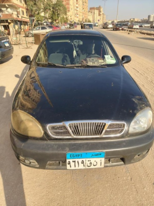 Chevrolet Lanos 2010 Black Manual Used for Sale in Nasr city
