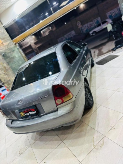 Hyundai Verna 2012 Dark Blue Automatic Used for Sale in El Haram - 5