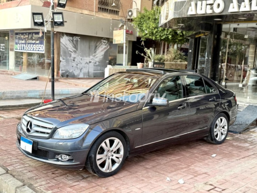 Mercedes C 180 2010 Gray Automatic Used for Sale in Nasr city - 2
